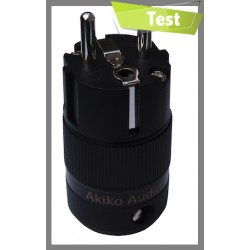 AKIKO Audio - Prise Schuko Rhodium - USED
