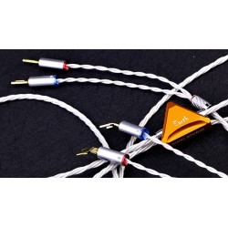 KINKI STUDIO - câble HP Earth- 2,5m fourches et bananes